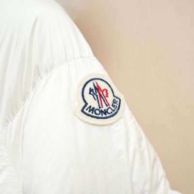 Moncler Boed Hooded Shearling-Trimmed Short Down Jacket — 9