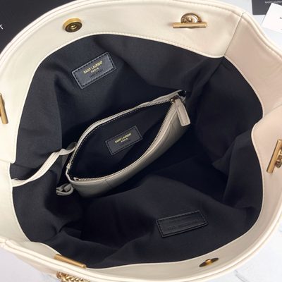 Saint Laurent Jamie Shopping quilted leather tote bag — 9