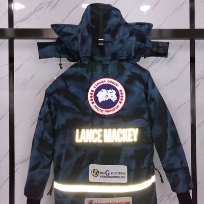 Canada Goose Expedition Parka in Abstract Blue Camo — 5