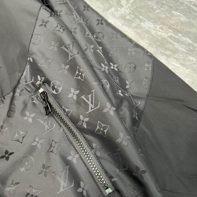 Louis Vuitton black monogram reversible windbreaker — 6