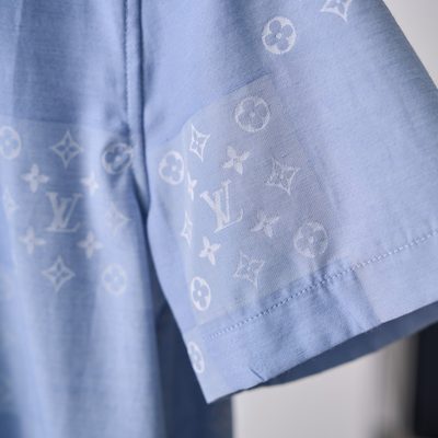 Louis Vuitton Patchwork Jacquard Short-Sleeved Shirt — 6