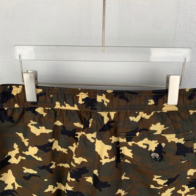 Moncler camouflage print swim shorts — 4