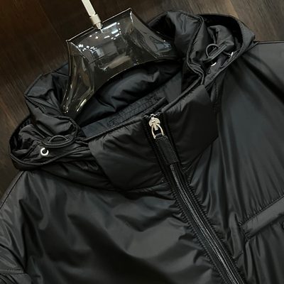 Prada Black Re-Nylon Puffer Jacket — 6