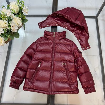 Moncler Enfant New Maya Quilted Hooded Puffer Jacket — 9