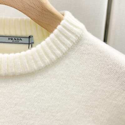 Prada crew-neck knit sweater — 8