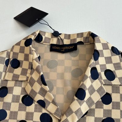Louis Vuitton Damier Silk short-sleeved shirt — 5