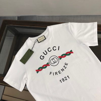 Gucci Firenze 1921 cotton jersey t-shirt — 3