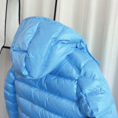 Moncler Enfant Maya Hooded Short Down Jacket — 5