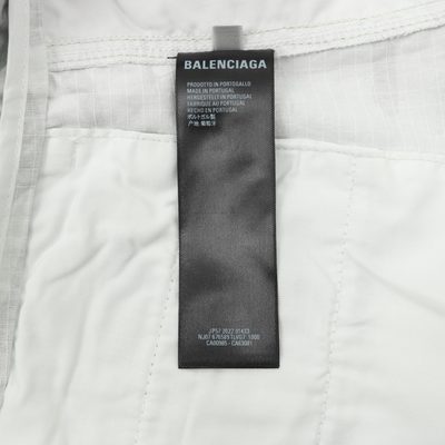 Balenciaga light grey camo cargo shorts — 8
