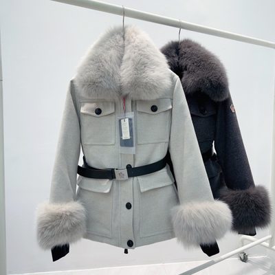 Moncler Grenoble Devez Shearling-Trimmed Field Jacket — 5