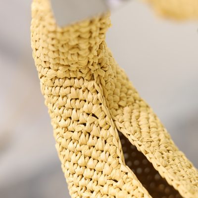 Saint Laurent Icare Hobo in Raffia — 6