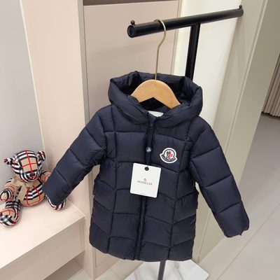 Moncler children's hooded puffer jacket