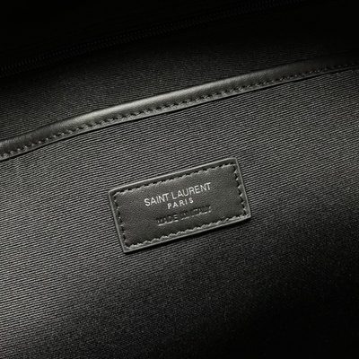 Saint Laurent City Canvas Backpack — 8