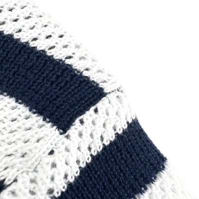 Ralph Lauren Striped Pointelle-Ribbed Polo Shirt — 4
