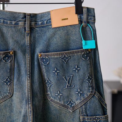 Louis Vuitton Monogram Carpenter Jeans — 10