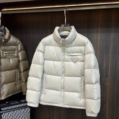 Prada shiny nylon puffer jacket — 5