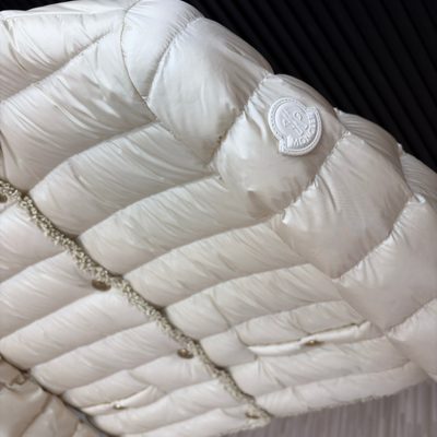 Moncler Fleurs Bouclé-Trimmed Short Down Jacket — 6