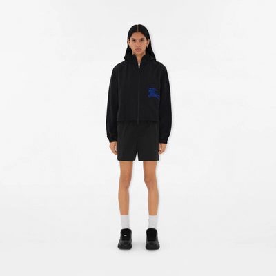 Burberry Cropped Nylon Hooded Jacket — 8