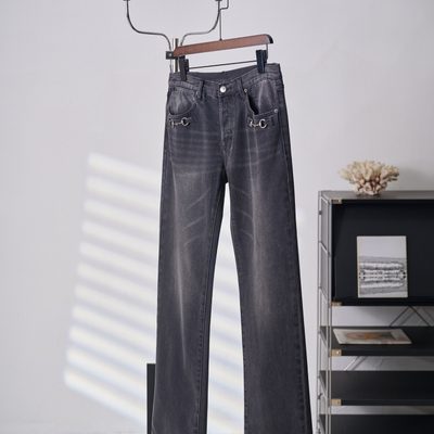Gucci Horsebit-detail jeans — 3