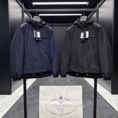 Prada Re-Nylon Puffer Jacket — 3