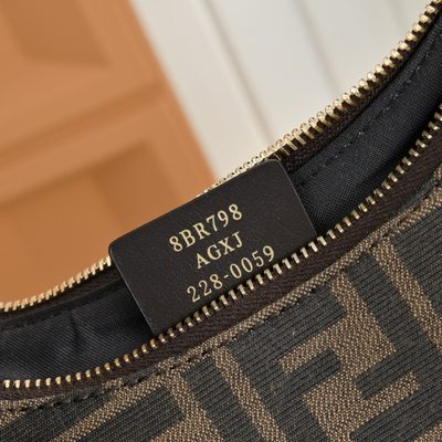 Fendi Fendigraphy Shoulder Bag (T) — 6