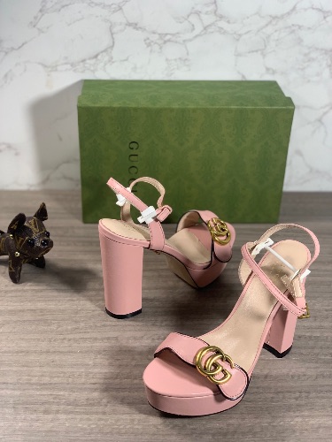 Gucci GG Marmont platform sandals
