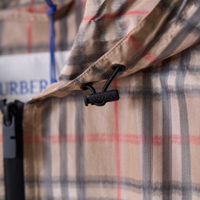 Burberry Gradient Check hooded lightweight jacket — 5