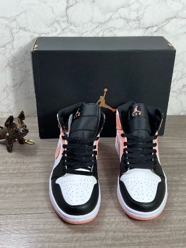 Nike Air Jordan 1 Mid "Crimson Tint" sneakers — 3