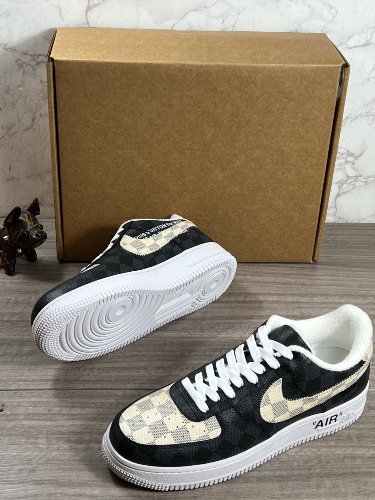 Louis Vuitton x Nike Air Force 1 Low sneakers — 4