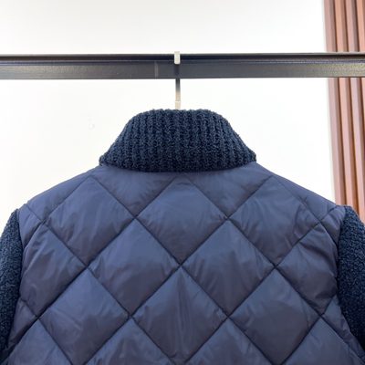 Moncler down-paneled cotton-blend cardigan — 4