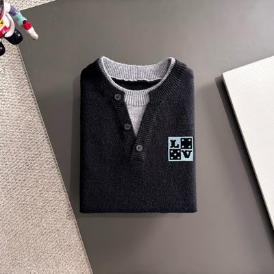 LV V-neck sweater — 8