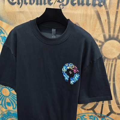 Chrome Hearts Black Casual Sunflower Tee — 7