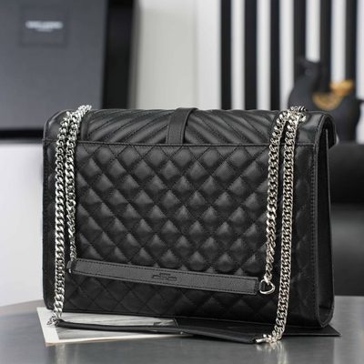 Saint Laurent Medium Envelope Matelassé Shoulder Bag — 6