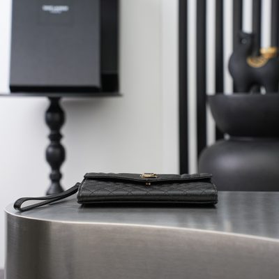 Saint Laurent Cassandre Matelassé Flap Pouch — 6