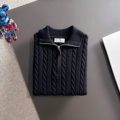 Burberry long-sleeved knit sweater — 8