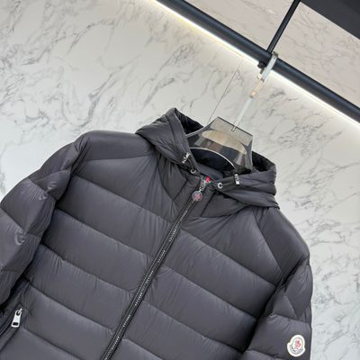 Moncler Hooded Short Down Jacket — 4