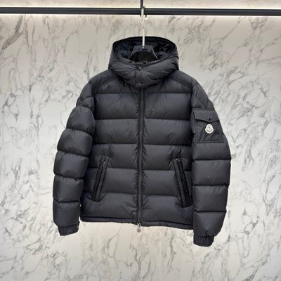 Moncler Maya Matte Short Down Jacket — 7