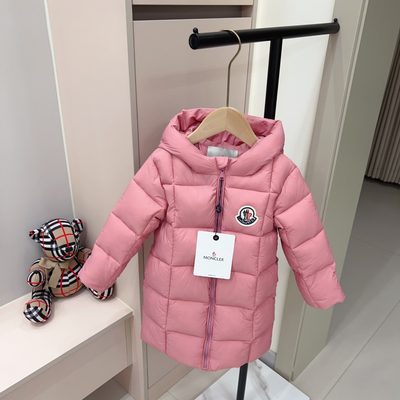 Moncler children's hooded puffer jacket