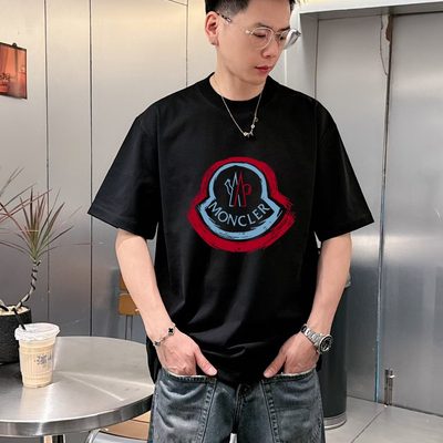 Moncler logo cotton jersey T-shirt — 10
