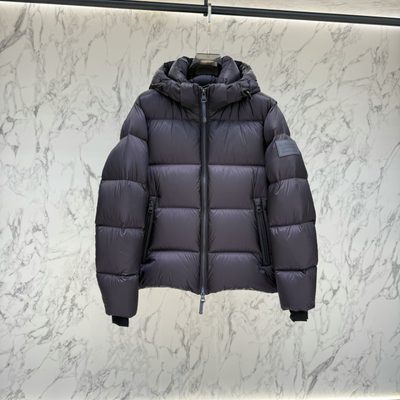 Burberry hooded puffer down jackets