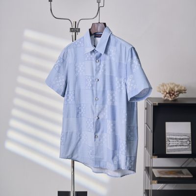 Louis Vuitton Patchwork Jacquard Short-Sleeved Shirt — 3
