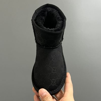 Gucci GG Monogram mini boots — 8