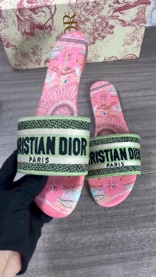 Christian Dior Dway canvas slides — 5