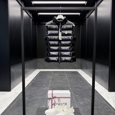 Moncler Black Ghany Down Gilet