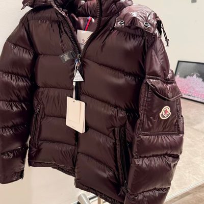 Moncler Maya Matte Short Down Jacket — 5