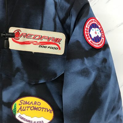 Canada Goose Expedition Parka in Abstract Blue Camo — 7