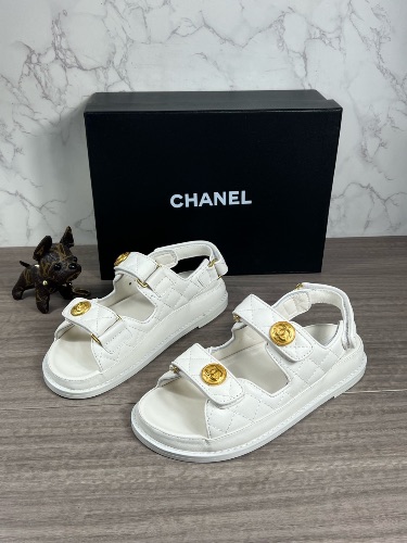 Chanel Quilted Dad Sandals — 3