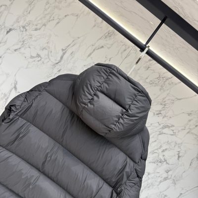 Burberry Hooded Mid-Length Down Jacket — 8