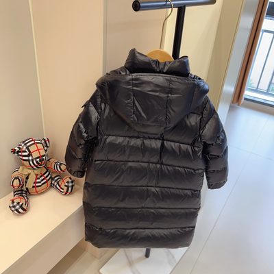 Moncler Enfant long down puffer coat — 8