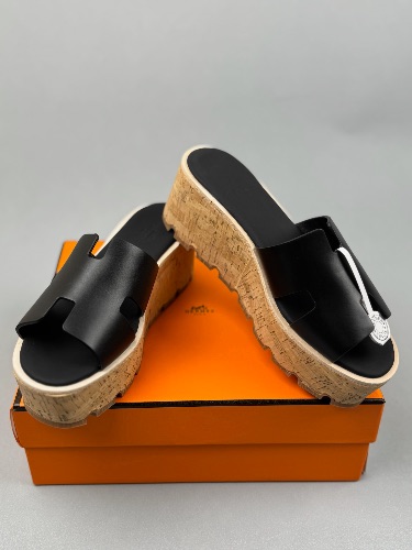 Hermès Eze 30 platform sandals — 4